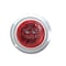 Truck-Lite High Profile, Led, Red Round, 8 Diode, Marker Clearance Light, Pc, Gray Polycarbonate Flange 10279R - alternate 4